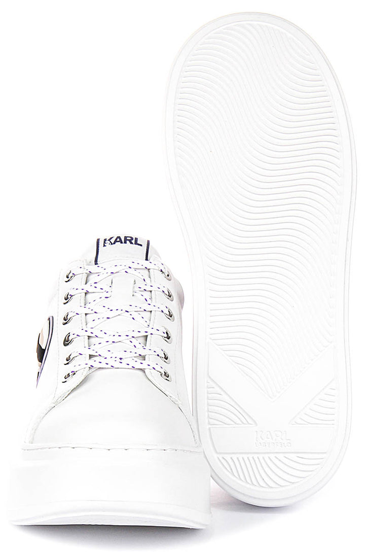 Karl Lagerfeld Anakapri NFT In White Purple For Women