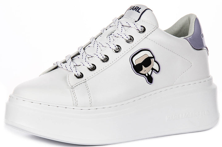 Karl Lagerfeld Anakapri NFT In White Purple For Women