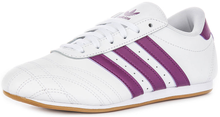 Adidas Taekwondo J In White Purple For Junior