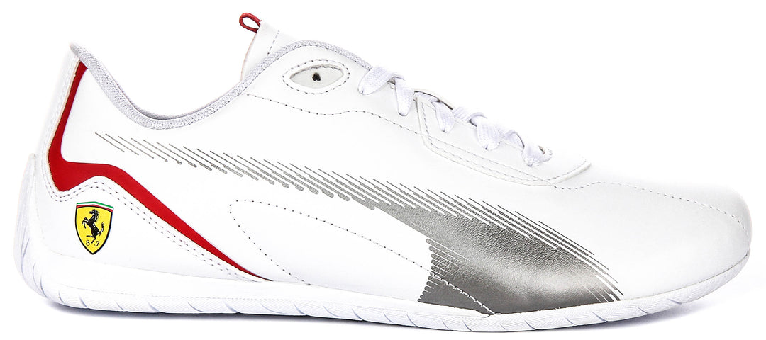 Puma X Ferrari Neo Cat In White Red