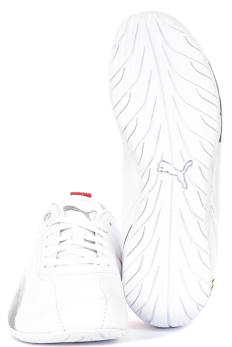 Puma X Ferrari Neo Cat In White Red