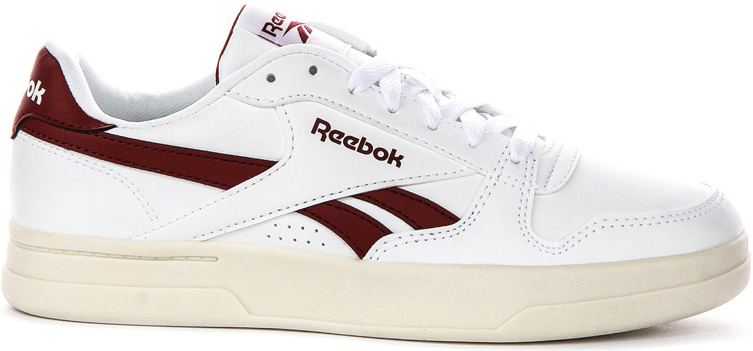 Reebok Prime Set In White Red For Womens