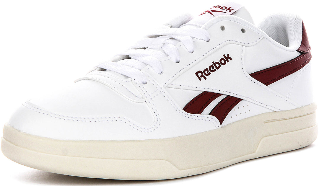 Reebok Prime Set In White Red For Womens