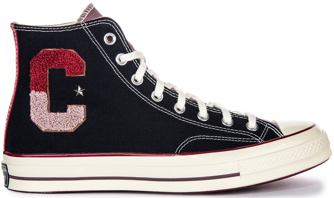 Converse A07980C Chuck 70 Letter C In White Silver Canvas