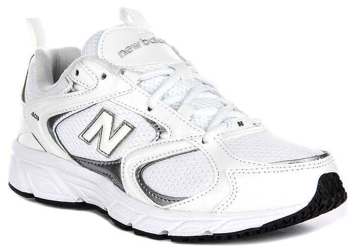 New Balance ML 408W In White Silver For Men