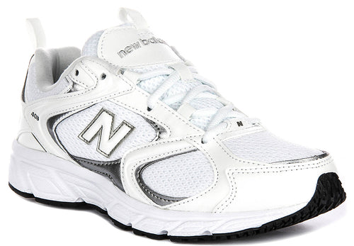 New Balance ML 408W In White Silver For Men