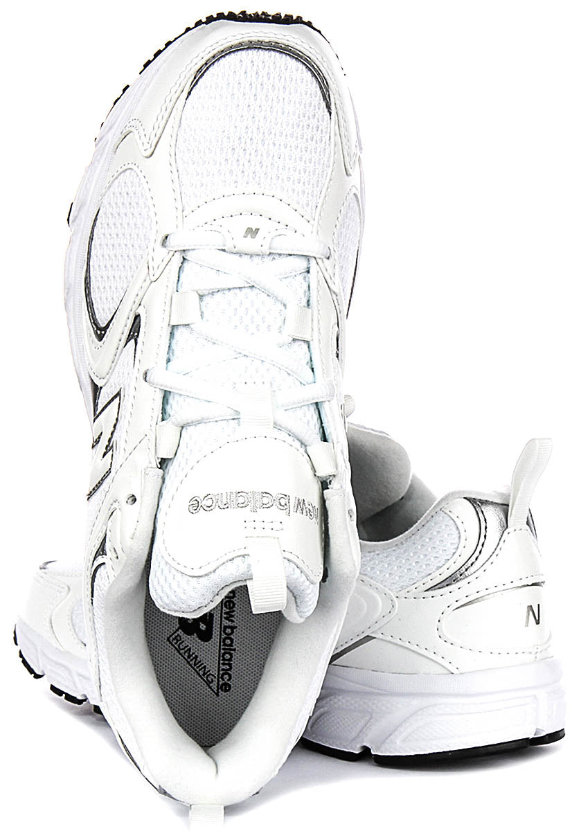 New Balance ML 408W In White Silver For Men
