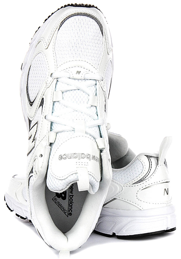 New Balance ML 408W In White Silver For Men