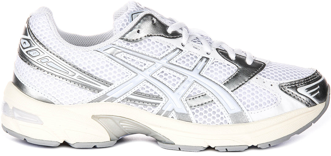 Asics GEL 1130 In White Silver For Women