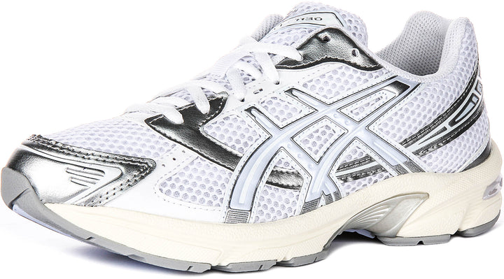 Asics GEL 1130 In White Silver For Women