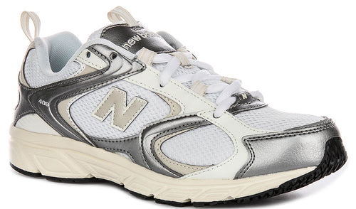 New Balance ML408 GM In White Silver