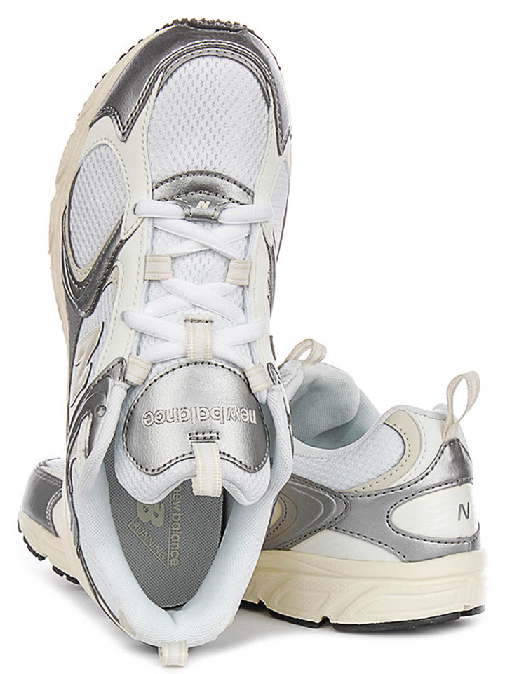 New Balance ML408 GM In White Silver