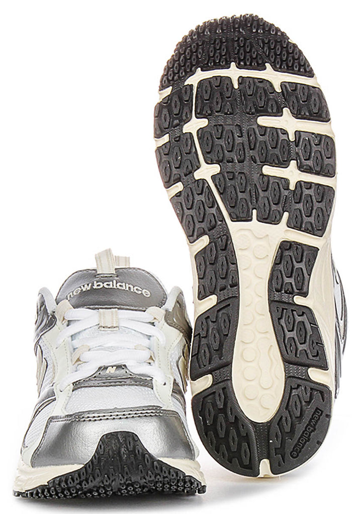 New Balance ML408 GM In White Silver