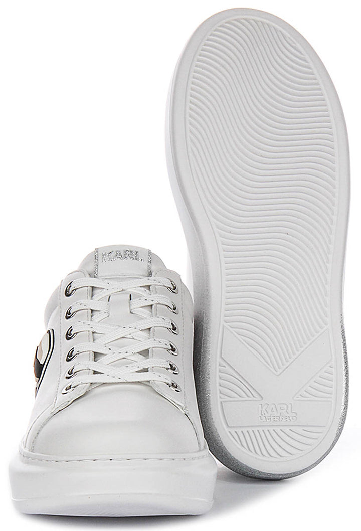 Karl Lagerfeld Kapri Ombre In White Silver For Women