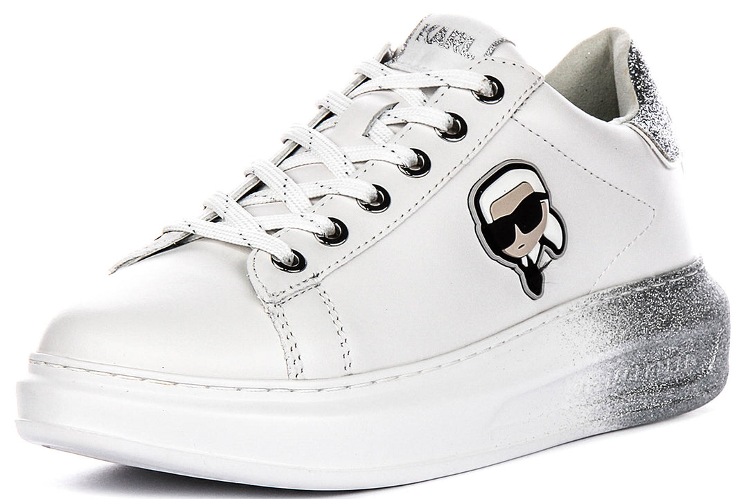 Karl Lagerfeld Kapri Ombre In White Silver For Women