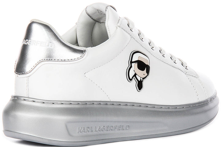 Karl Lagerfeld Kapri Nft Lo In Whitsilver For Women
