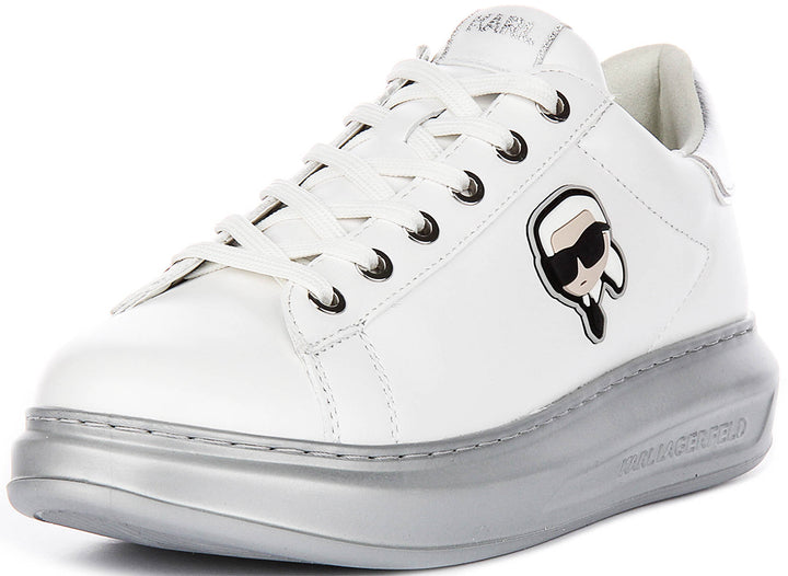 Karl Lagerfeld Kapri Nft Lo In Whitsilver For Women