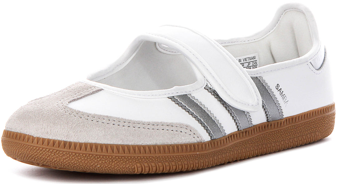 Adidas Samba Jane W In Whitsilver For Women