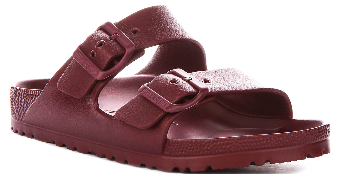 Birkenstock Arizona EVA In Wine For Unisex | Narrow Fit