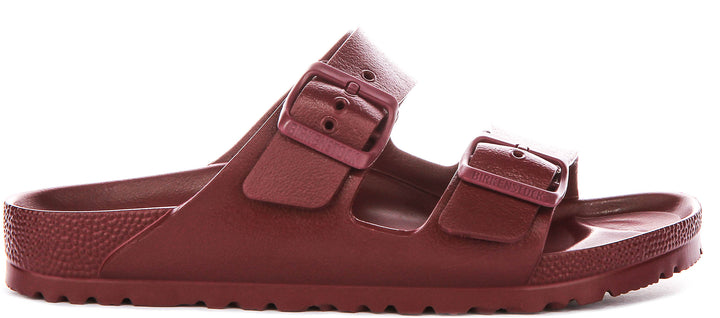 Birkenstock Arizona EVA In Wine For Unisex | Narrow Fit