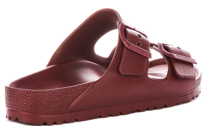 Birkenstock Arizona EVA In Wine For Unisex | Narrow Fit