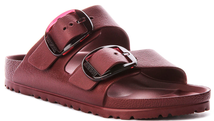 Birkenstock Arizona Big Buckle EVA In Wine For Unisex Narrow Fit