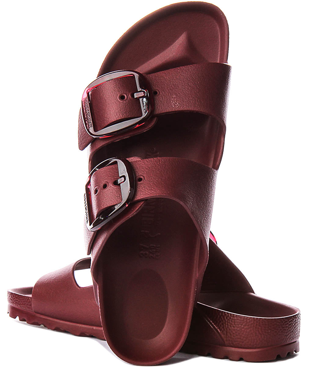 Birkenstock Arizona Big Buckle EVA In Wine For Unisex Narrow Fit