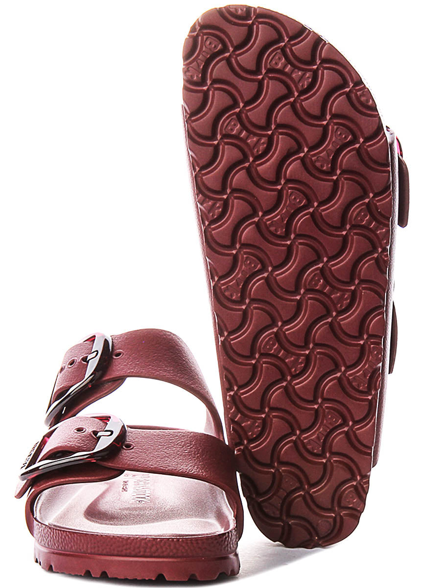 Birkenstock Arizona Big Buckle EVA In Wine For Unisex Narrow Fit