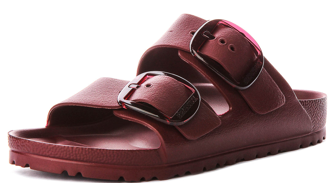 Birkenstock Arizona Big Buckle EVA In Wine For Unisex Narrow Fit