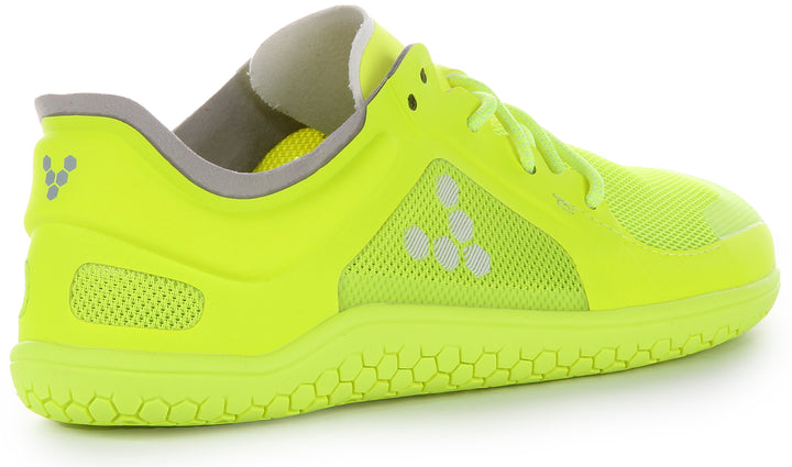 Vivobarefoot Primus Lite III Scarpe da ginnastica allacciate resistenti alla perforazione da donna in giallo