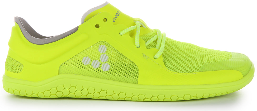 Vivobarefoot Primus Lite III Baskets à lacets résistantes à la perforation pour hommes en jaune