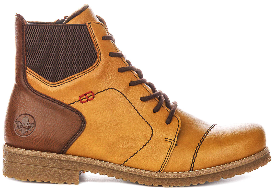 Rieker 73522-68 In Yellow For Women
