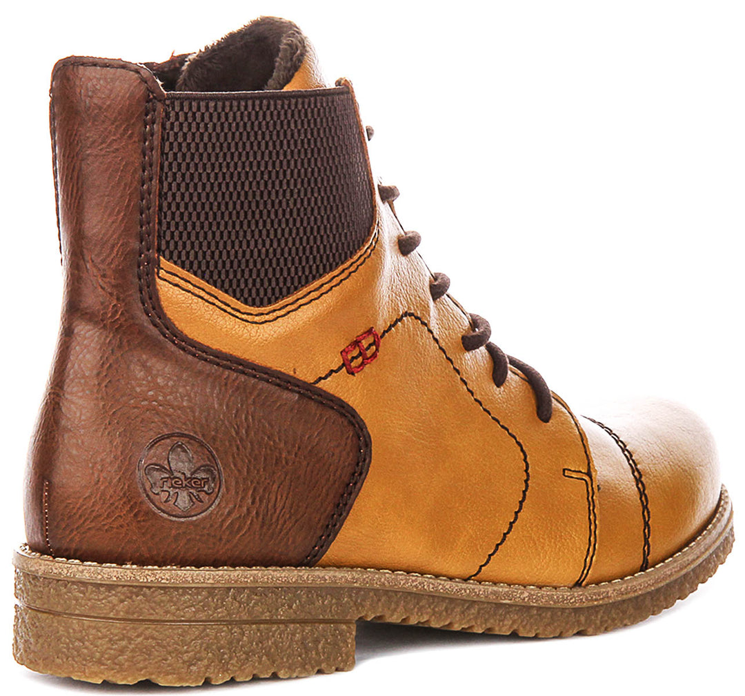 Rieker 73522-68 In Yellow For Women