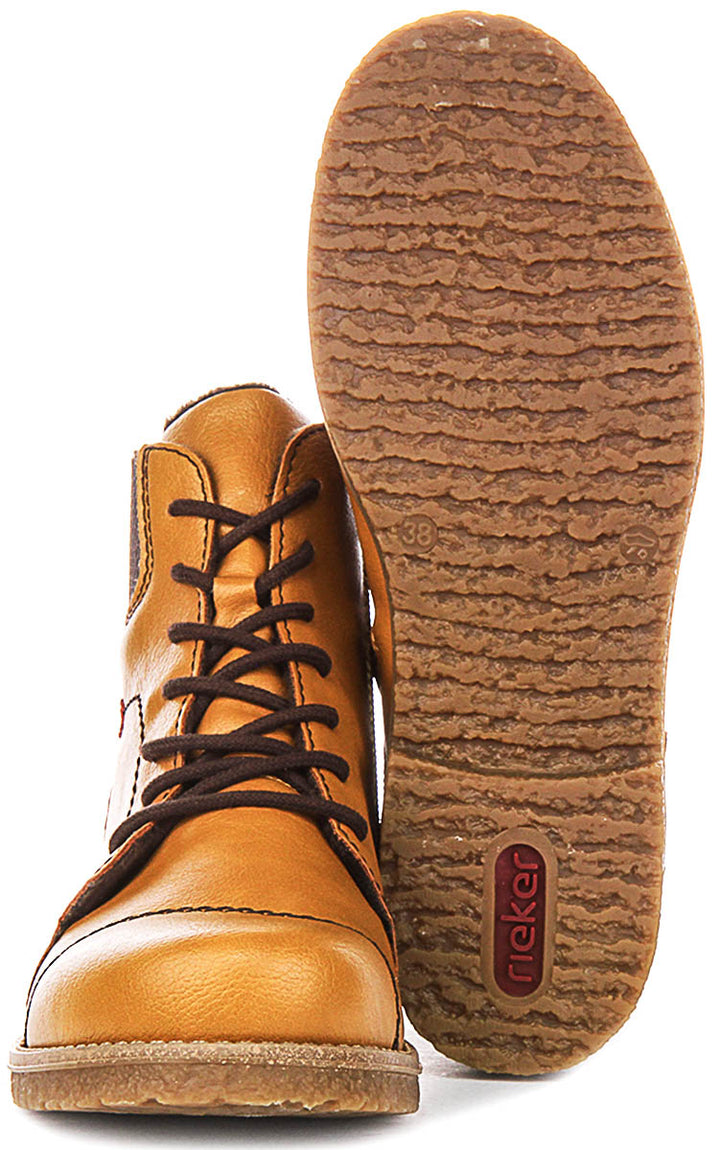 Rieker 73522-68 In Yellow For Women