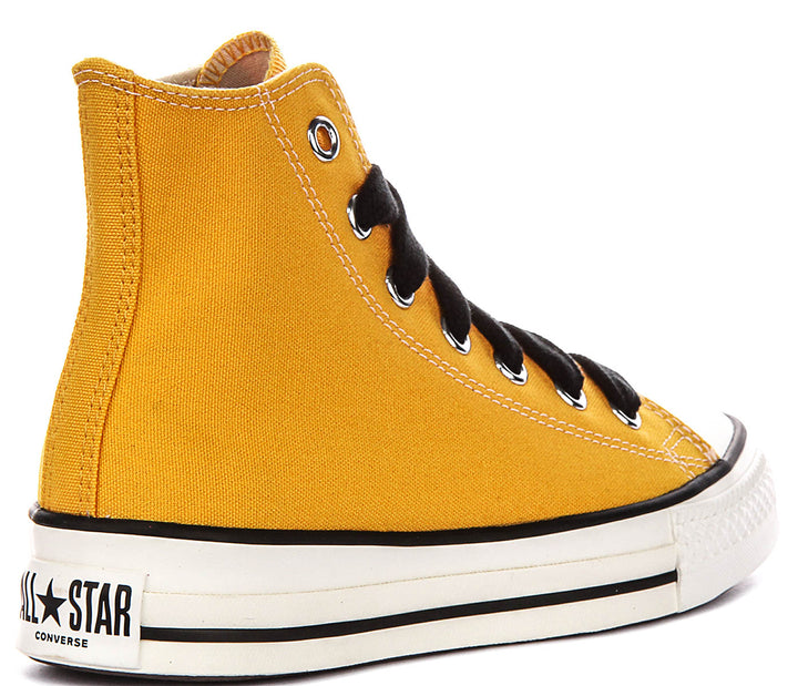 Converse Chuck Taylor Throwback High A18842C In Yellow