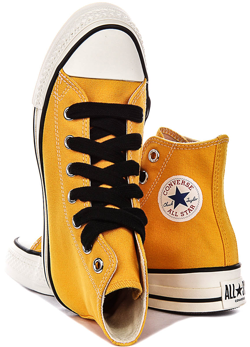 Converse Chuck Taylor Throwback High A18842C In Yellow