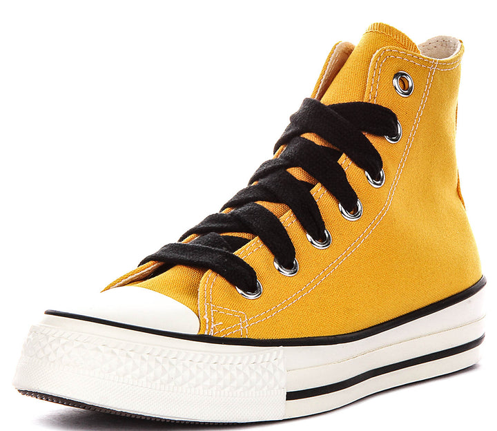 Converse Chuck Taylor Throwback High A18842C In Yellow