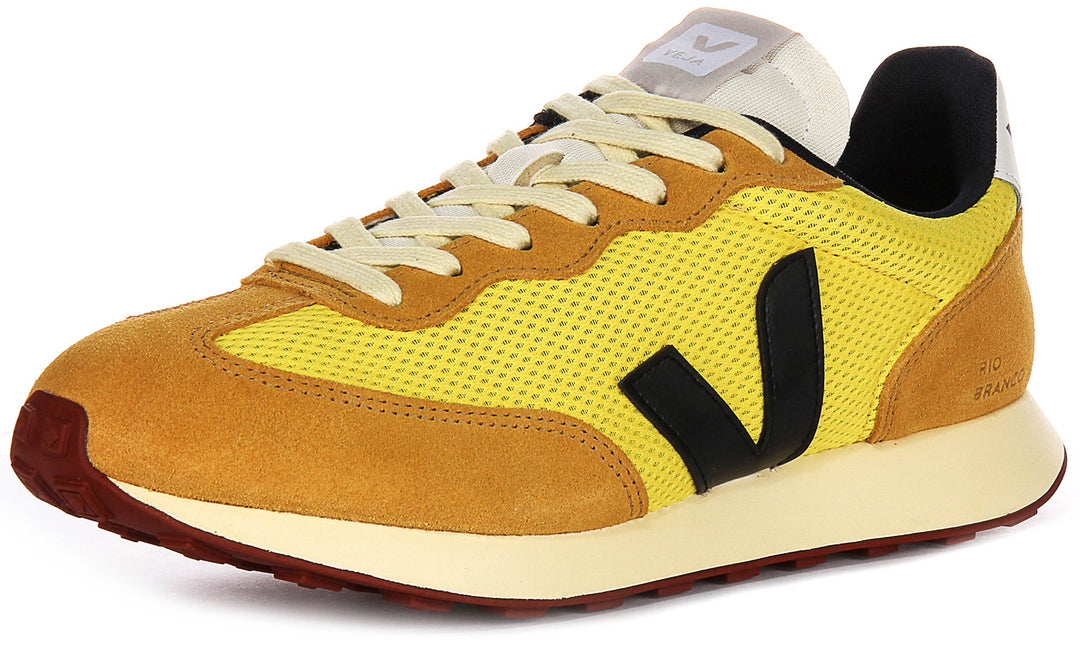 Veja Rio Branco II In Yellow Black For Men