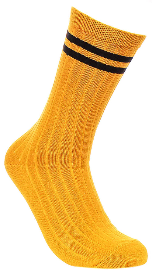 Justinreess England 2P Stripe M In Yellow Black For Men