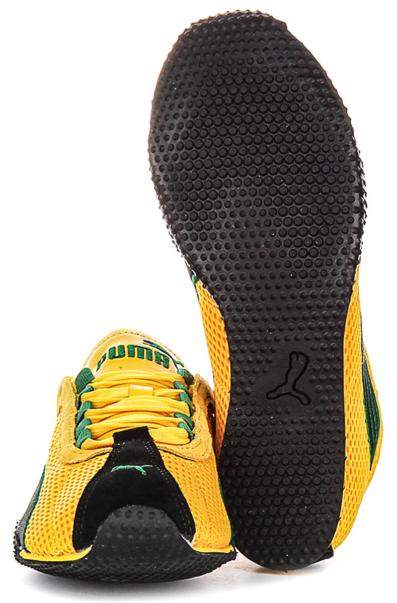 Puma H Street In Yellow Black Sneaker