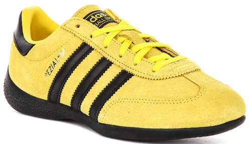 Adidas Handball Spezial Low Pro In Yellow Black For Women