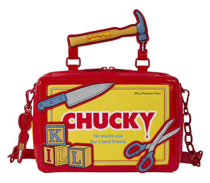 Loungefly Chucky Good Guy Tool Chest Crossbody Bag