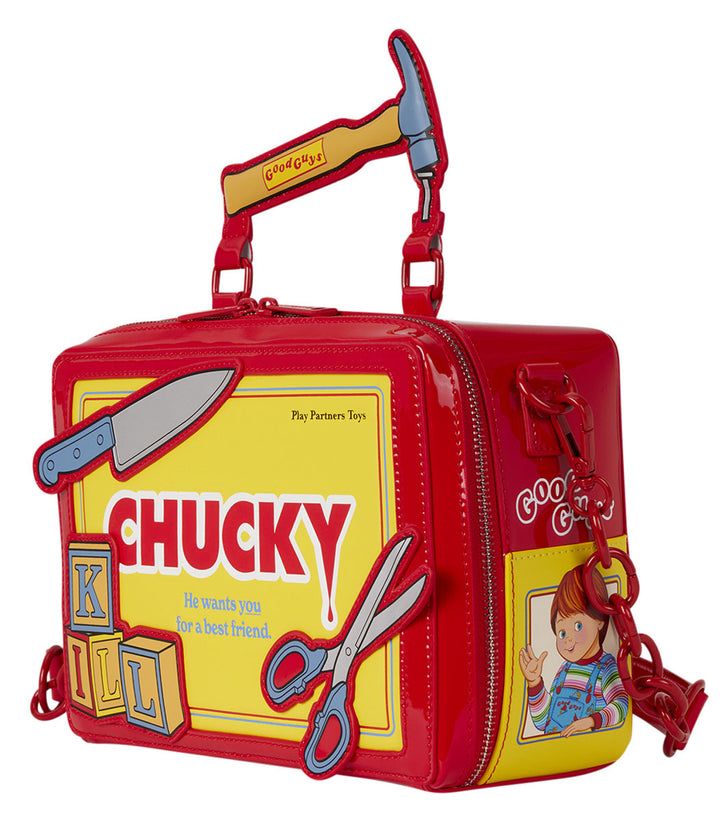 Loungefly Chucky Good Guy Tool Chest Crossbody Bag