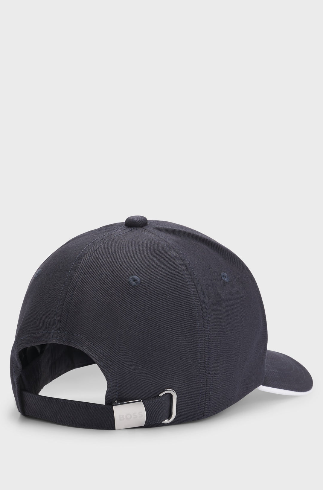 Boss Cap Bold 6 Panel Logo In Dark Blue
