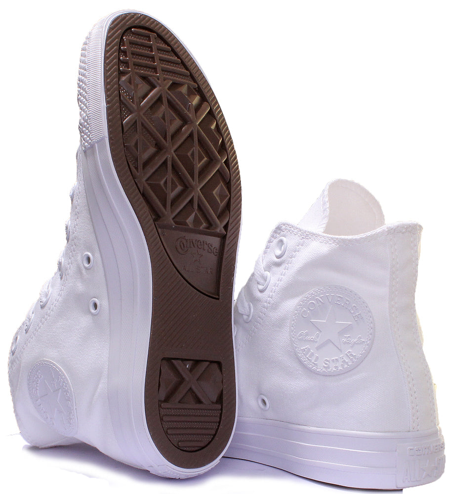 Converse 1U646 CT All Star Hi Trainer In White For Unisex