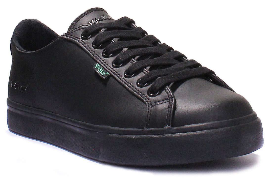 Kickers Tovni Lacer Y In Black For Teen UK Size 3 - 6