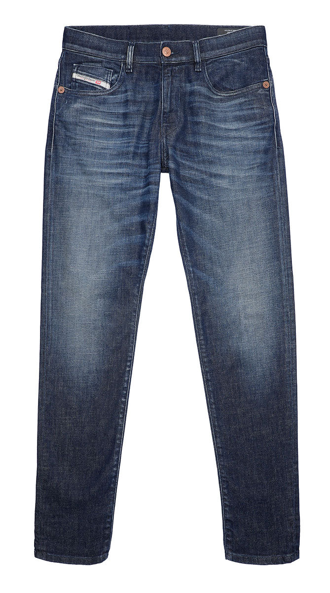 Diesel D-Strukt Slim Fit Jeans In Blue For Men