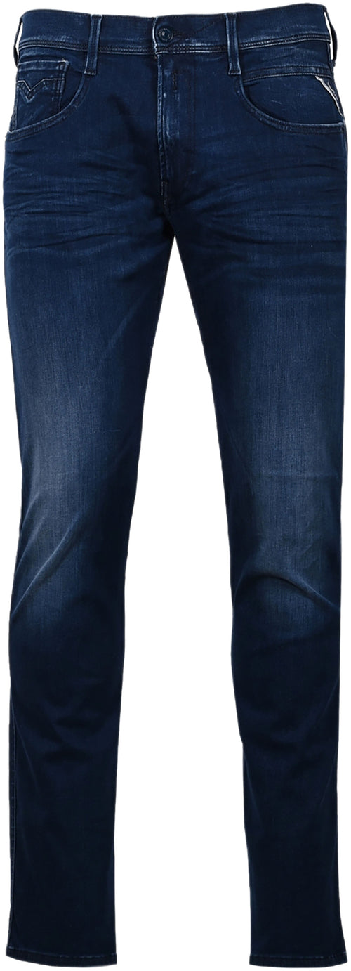 Replay Mickym 34L Denim Hyperflex slim 11.05 oz pour hommes en bleu vif