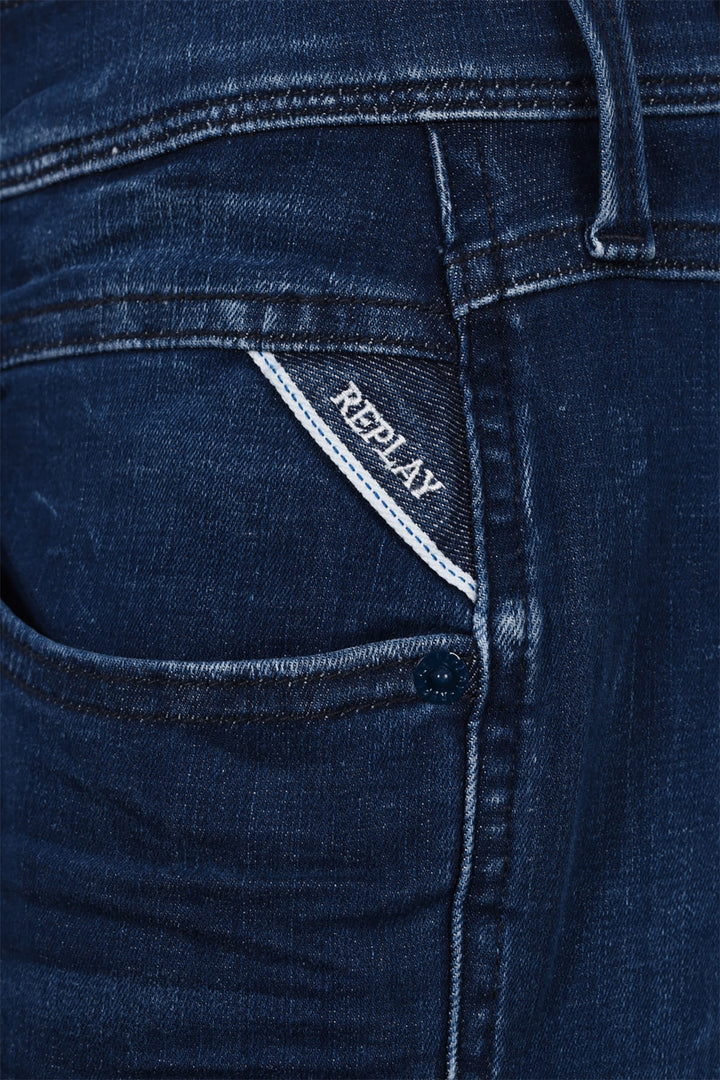 Replay Mickym Blue Hyperflex Jeans For Men