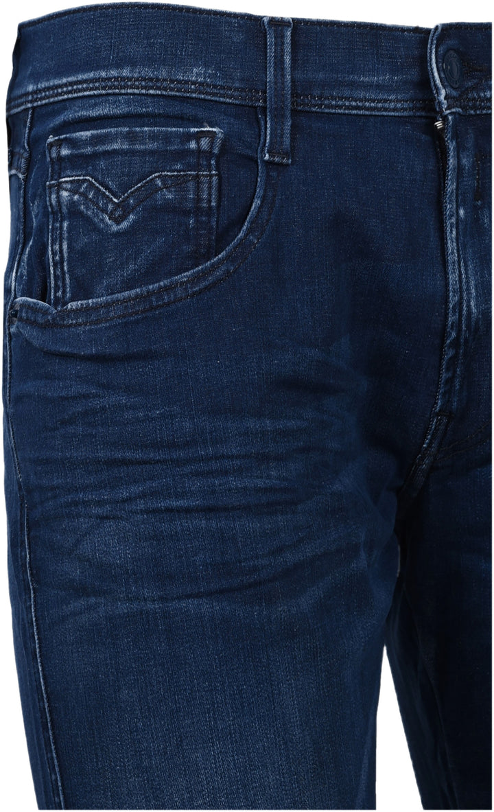 Replay Mickym Blue Hyperflex Jeans For Men